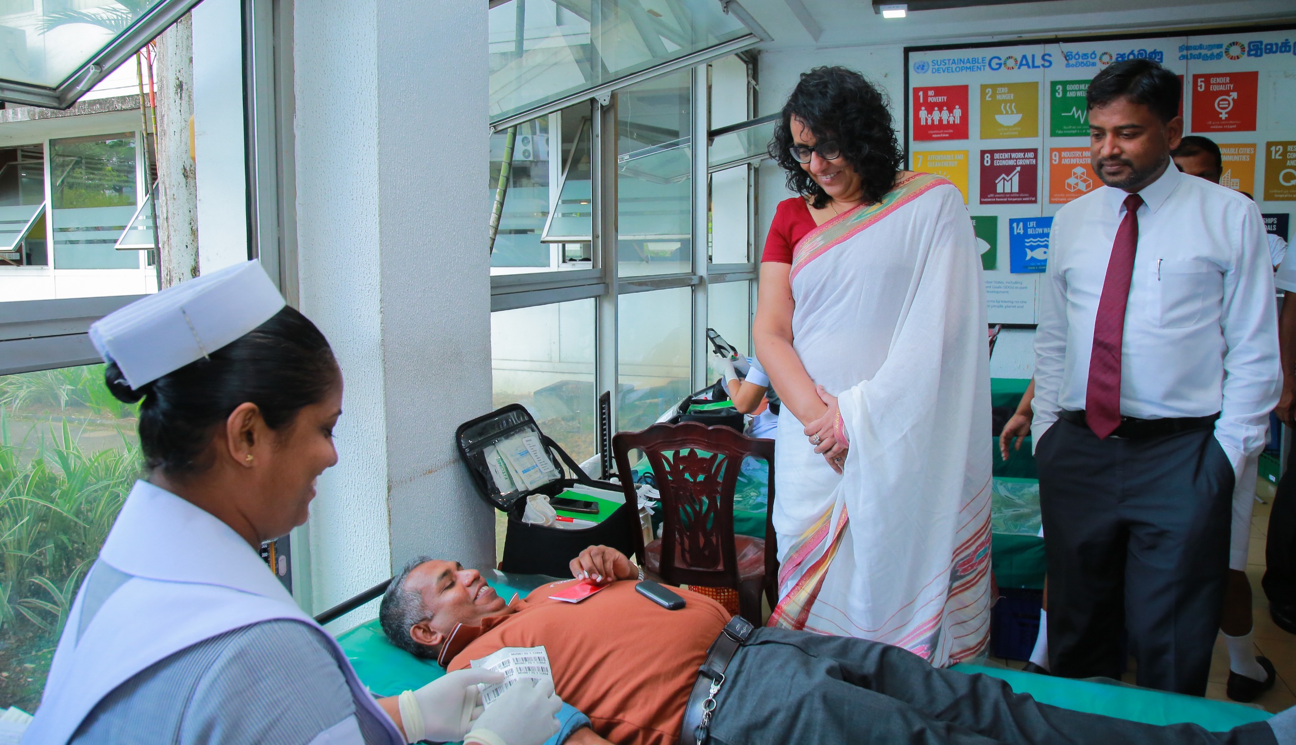 A blood donation program for the patients in Sri Jayawardhanapura and Apeksha hospitals…